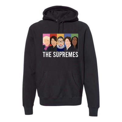 THE SUPREMES Ketanji Brown Jackson RBG Sotomayor Cute Premium Hoodie