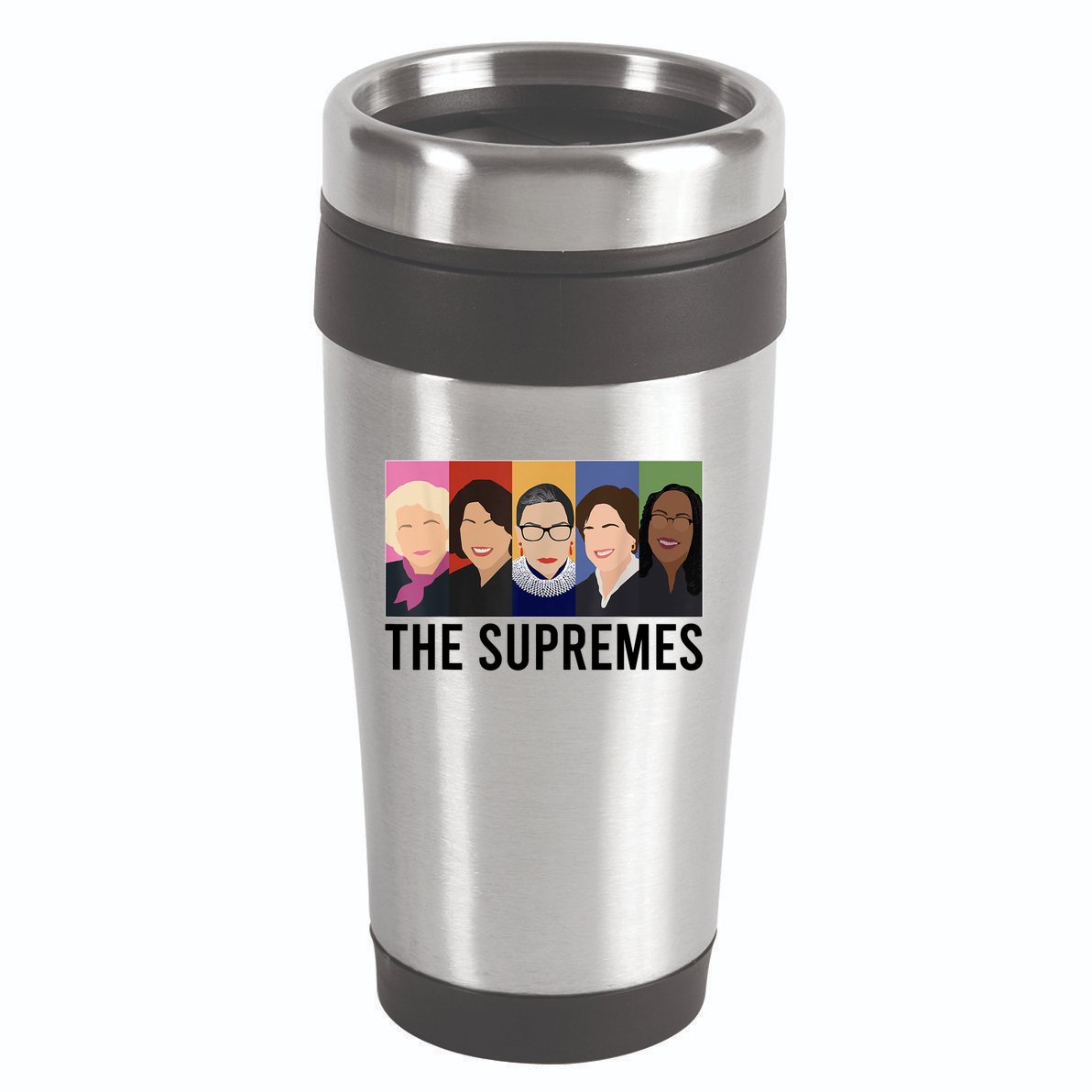 THE SUPREMES Ketanji Brown Jackson RBG Sotomayor Cute 16oz Travel Tumbler