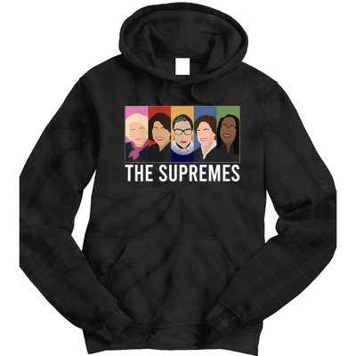 THE SUPREMES Ketanji Brown Jackson RBG Sotomayor Cute Tie Dye Hoodie