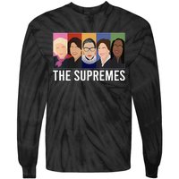 THE SUPREMES Ketanji Brown Jackson RBG Sotomayor Cute Tie-Dye Long Sleeve Shirt