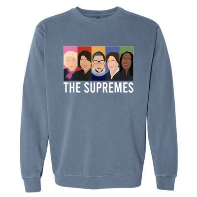 THE SUPREMES Ketanji Brown Jackson RBG Sotomayor Cute Garment-Dyed Sweatshirt