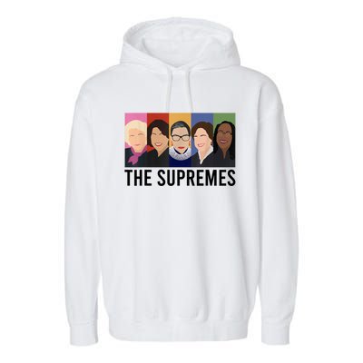 THE SUPREMES Ketanji Brown Jackson RBG Sotomayor Cute Garment-Dyed Fleece Hoodie