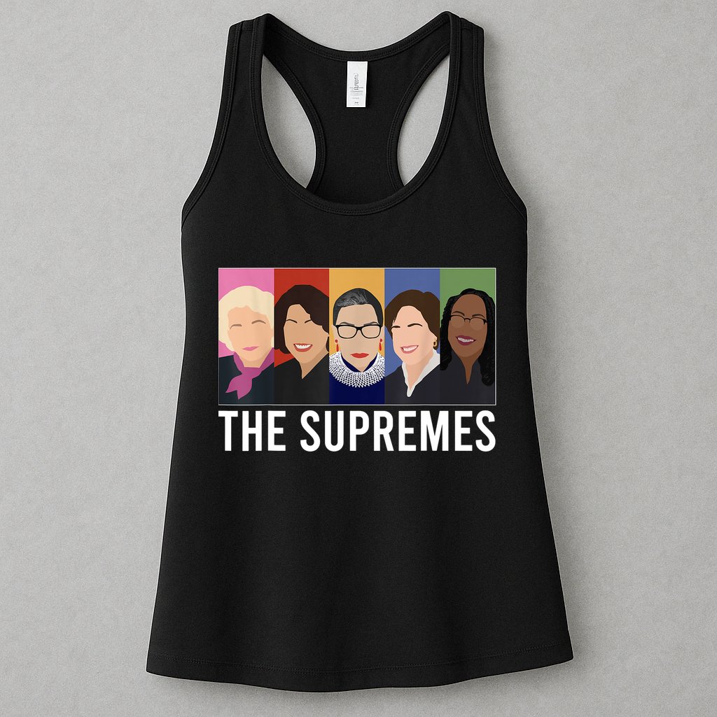 THE SUPREMES Ketanji Brown Jackson RBG Sotomayor Cute Womens Tank Top