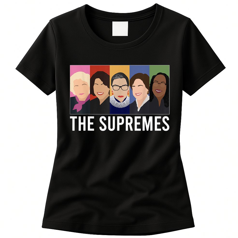 THE SUPREMES Ketanji Brown Jackson RBG Sotomayor Cute Womens T-Shirt