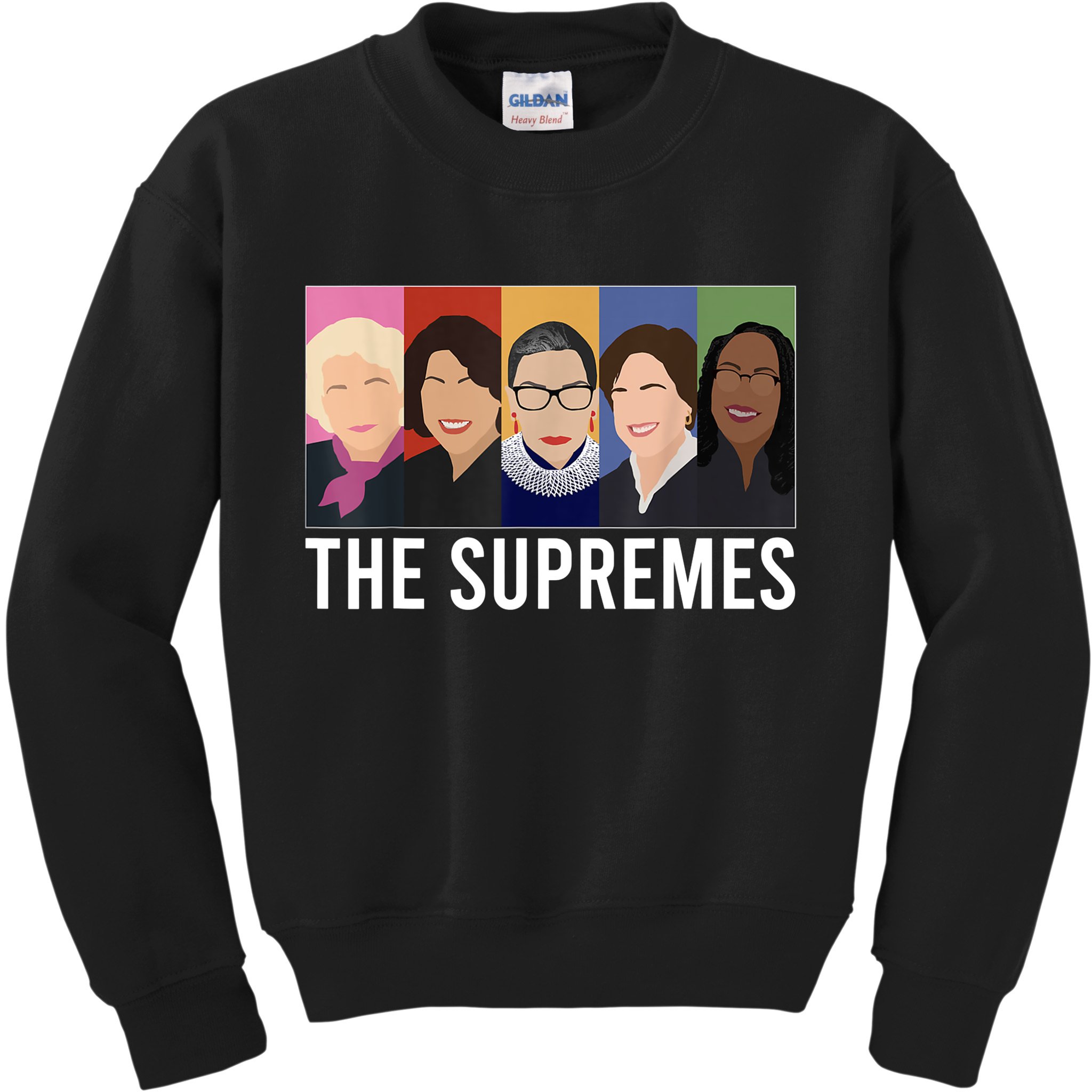 THE SUPREMES Ketanji Brown Jackson RBG Sotomayor Cute Kids Sweatshirt