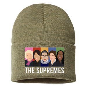 THE SUPREMES Ketanji Brown Jackson RBG Sotomayor Cute Sustainable Knit Beanie