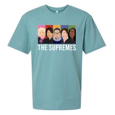 THE SUPREMES Ketanji Brown Jackson RBG Sotomayor Cute Sueded Cloud Jersey T-Shirt