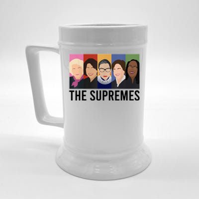 THE SUPREMES Ketanji Brown Jackson RBG Sotomayor Cute Beer Stein