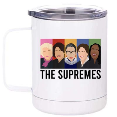 THE SUPREMES Ketanji Brown Jackson RBG Sotomayor Cute 12 oz Stainless Steel Tumbler Cup