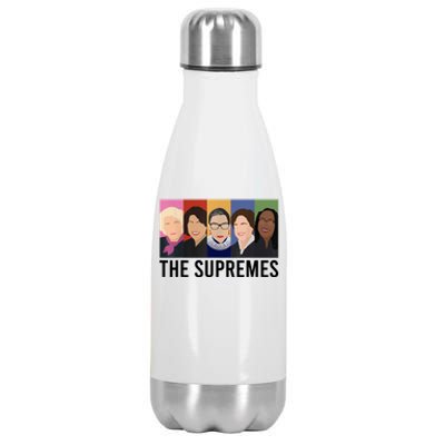 THE SUPREMES Ketanji Brown Jackson RBG Sotomayor Cute Stainless Steel Insulated Water Bottle