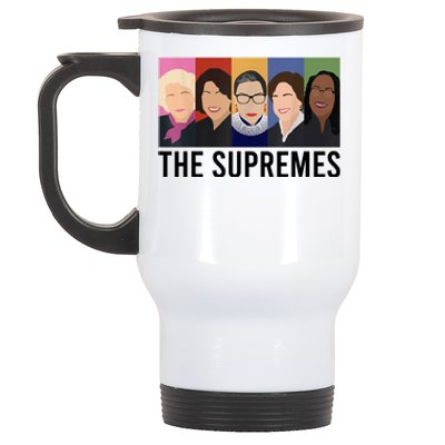 THE SUPREMES Ketanji Brown Jackson RBG Sotomayor Cute Stainless Steel Travel Mug