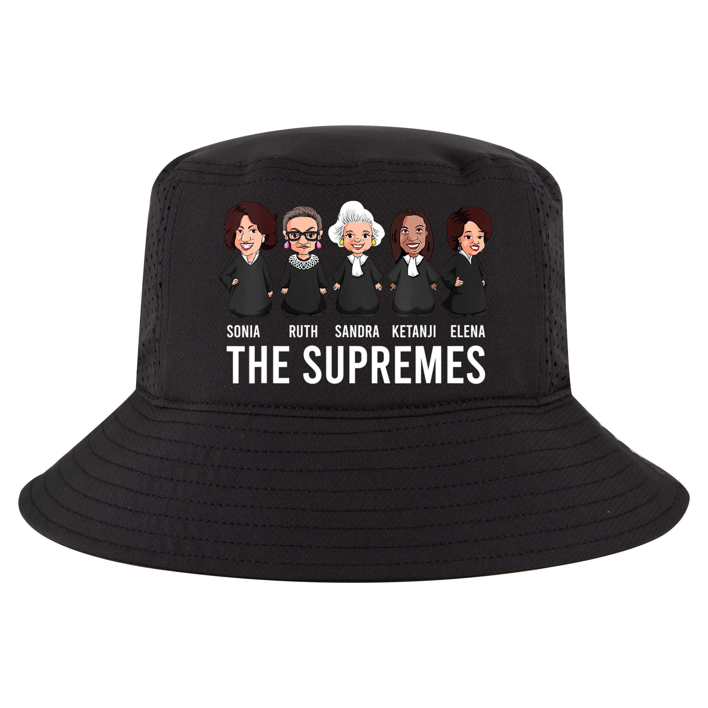 THE SUPREMES Ketanji Brown Jackson RBG Sotomayor Cute Cool Comfort Performance Bucket Hat