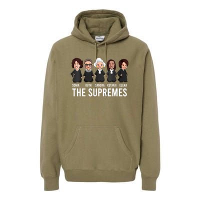 THE SUPREMES Ketanji Brown Jackson RBG Sotomayor Cute Premium Hoodie