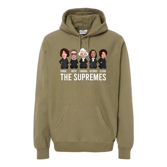 THE SUPREMES Ketanji Brown Jackson RBG Sotomayor Cute Premium Hoodie