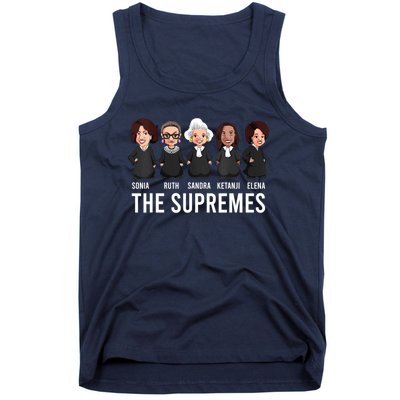 THE SUPREMES Ketanji Brown Jackson RBG Sotomayor Cute Tank Top