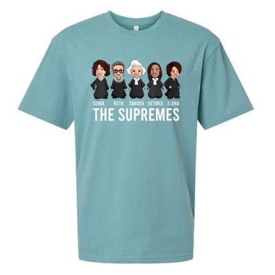 THE SUPREMES Ketanji Brown Jackson RBG Sotomayor Cute Sueded Cloud Jersey T-Shirt