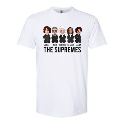 THE SUPREMES Ketanji Brown Jackson RBG Sotomayor Cute Softstyle® CVC T-Shirt