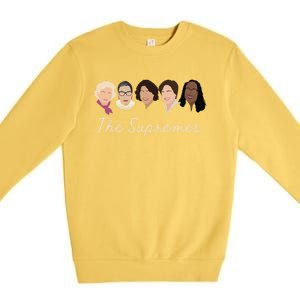 THE SUPREMES Ketanji Brown Jackson RBG Sotomayor Cute Premium Crewneck Sweatshirt