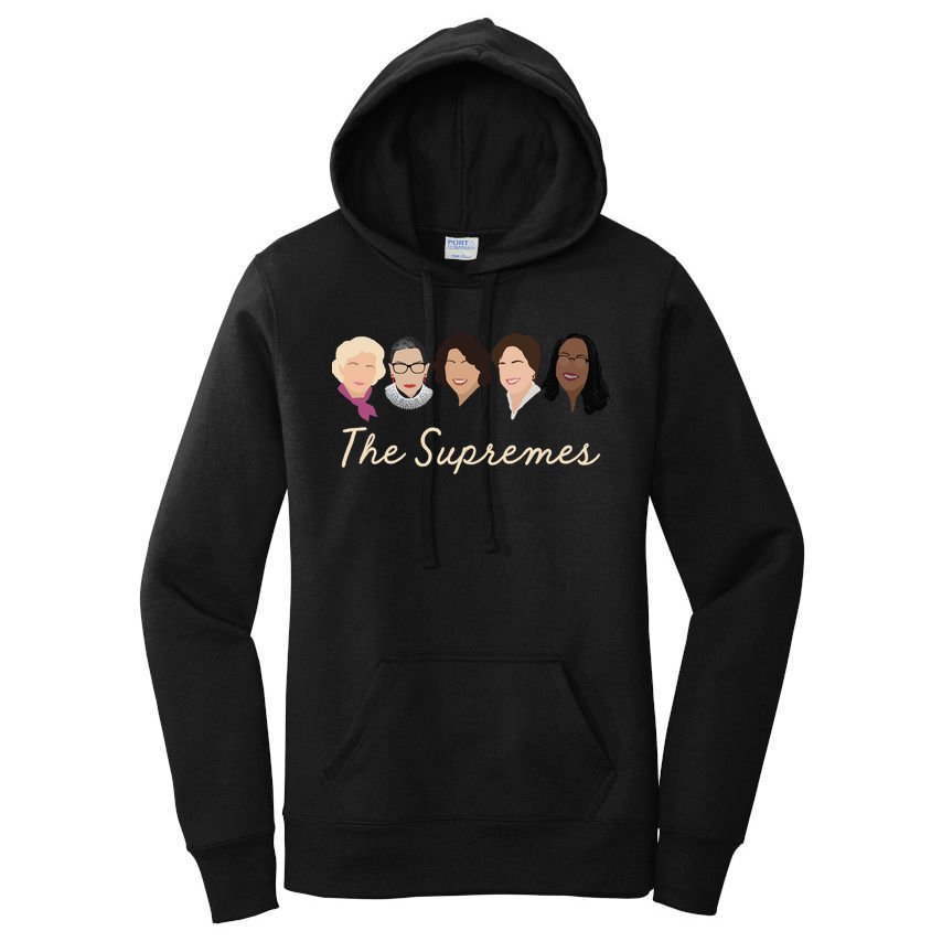 THE SUPREMES Ketanji Brown Jackson RBG Sotomayor Cute Women's Pullover Hoodie