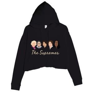 THE SUPREMES Ketanji Brown Jackson RBG Sotomayor Cute Crop Fleece Hoodie