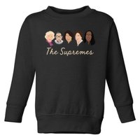 THE SUPREMES Ketanji Brown Jackson RBG Sotomayor Cute Toddler Sweatshirt