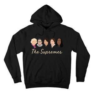 THE SUPREMES Ketanji Brown Jackson RBG Sotomayor Cute Tall Hoodie