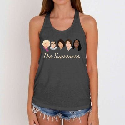 THE SUPREMES Ketanji Brown Jackson RBG Sotomayor Cute Women's Knotted Racerback Tank