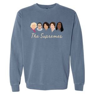 THE SUPREMES Ketanji Brown Jackson RBG Sotomayor Cute Garment-Dyed Sweatshirt