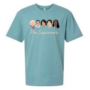 THE SUPREMES Ketanji Brown Jackson RBG Sotomayor Cute Sueded Cloud Jersey T-Shirt