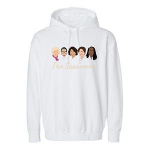 THE SUPREMES Ketanji Brown Jackson RBG Sotomayor Cute Garment-Dyed Fleece Hoodie