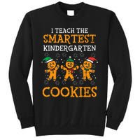 Teach Smartest Kindergarten Cookies Teacher Christmas Xmas Sweatshirt