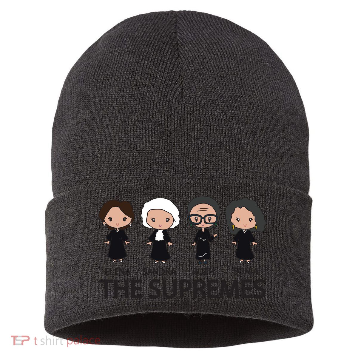 THE SUPREMES Ketanji Brown Jackson RBG Elena Sandra Ruth Sonia Sustainable Knit Beanie