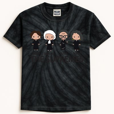 THE SUPREMES Ketanji Brown Jackson RBG Elena Sandra Ruth Sonia Kids Tie-Dye T-Shirt