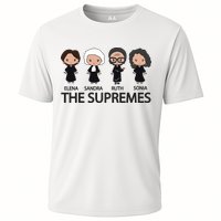 THE SUPREMES Ketanji Brown Jackson RBG Elena Sandra Ruth Sonia Cooling Performance Crew T-Shirt