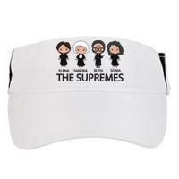 THE SUPREMES Ketanji Brown Jackson RBG Elena Sandra Ruth Sonia Adult Drive Performance Visor