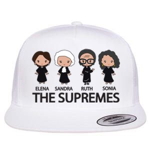 THE SUPREMES Ketanji Brown Jackson RBG Elena Sandra Ruth Sonia Flat Bill Trucker Hat