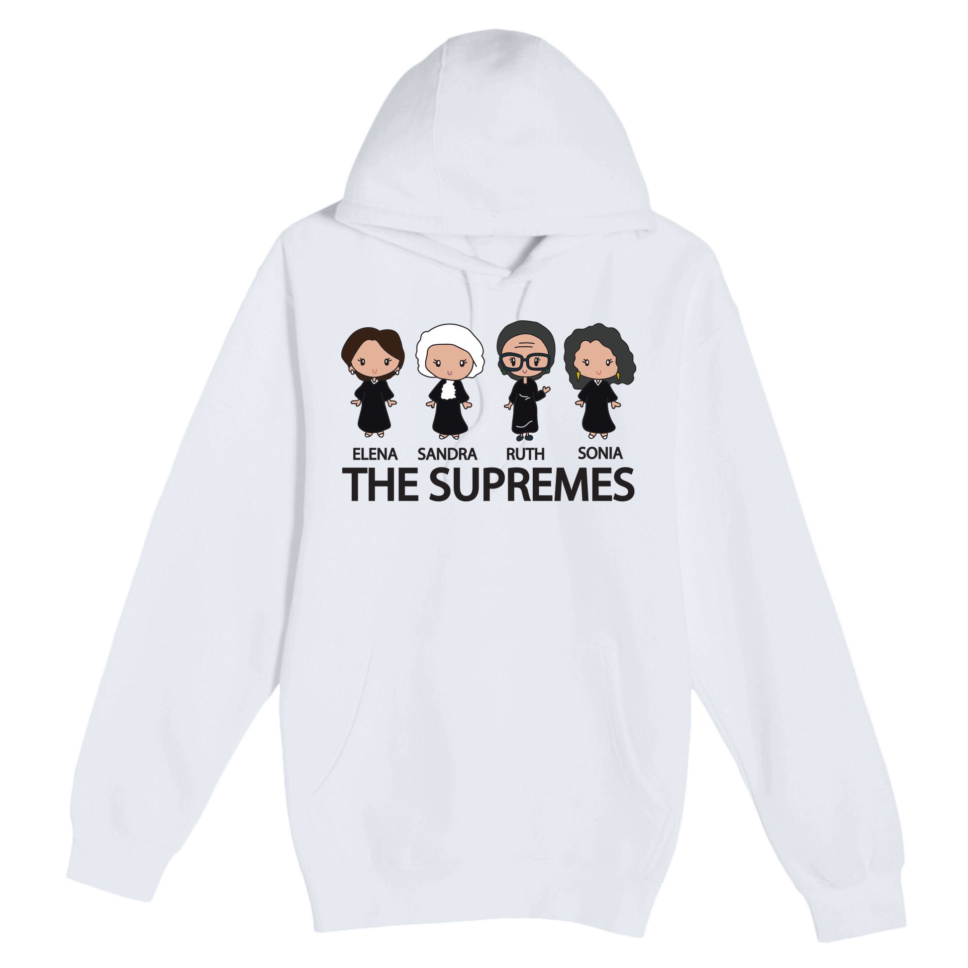 THE SUPREMES Ketanji Brown Jackson RBG Elena Sandra Ruth Sonia Premium Pullover Hoodie
