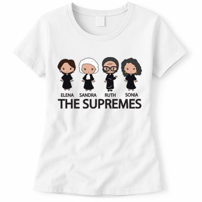 THE SUPREMES Ketanji Brown Jackson RBG Elena Sandra Ruth Sonia Womens T-Shirt