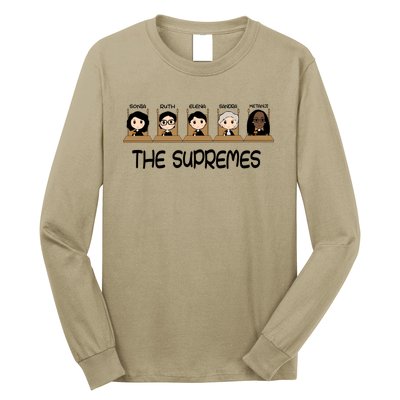 THE SUPREMES Ketanji Brown Jackson RBG Sotomayor Cute Long Sleeve Shirt