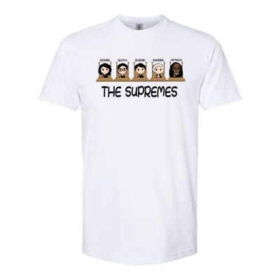 THE SUPREMES Ketanji Brown Jackson RBG Sotomayor Cute Softstyle® CVC T-Shirt