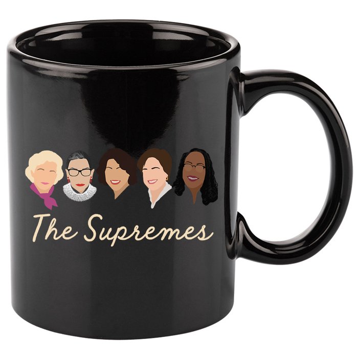 THE SUPREMES Ketanji Brown Jackson SCOTUS RBG Sotomayor Meme 11oz C Handle Ceramic Mug