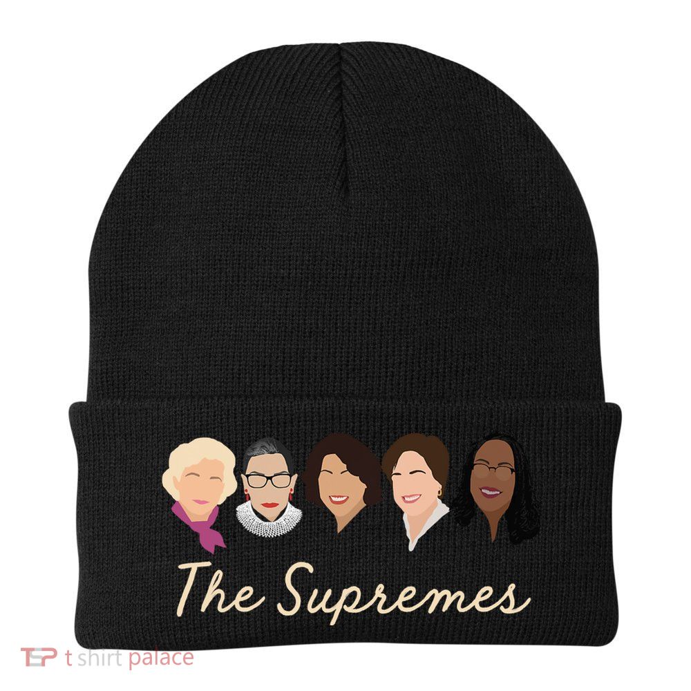 THE SUPREMES Ketanji Brown Jackson SCOTUS RBG Sotomayor Meme Beanie