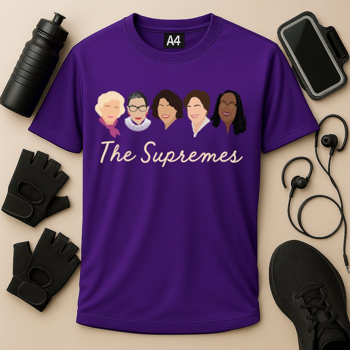 THE SUPREMES Ketanji Brown Jackson SCOTUS RBG Sotomayor Meme Cooling Performance Crew T-Shirt