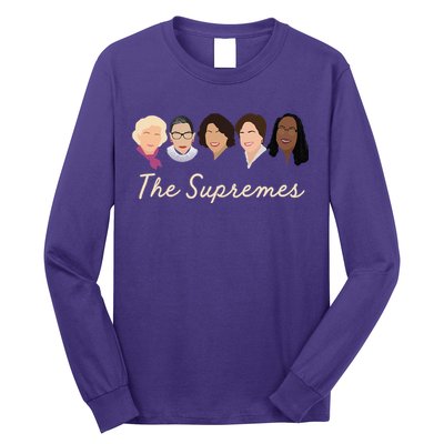 THE SUPREMES Ketanji Brown Jackson SCOTUS RBG Sotomayor Meme Long Sleeve Shirt