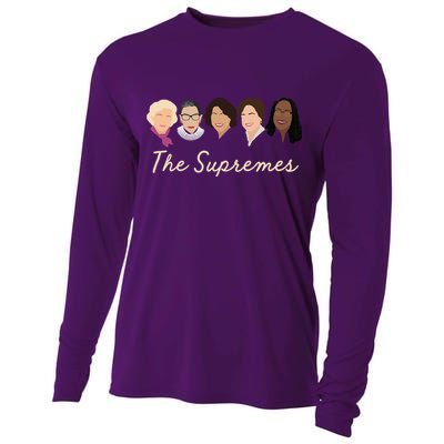 THE SUPREMES Ketanji Brown Jackson SCOTUS RBG Sotomayor Meme Cooling Performance Long Sleeve Crew