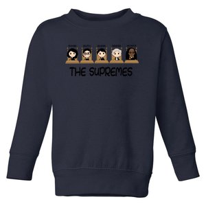 THE SUPREMES Ketanji Brown Jackson RBG Sotomayor Cute Toddler Sweatshirt