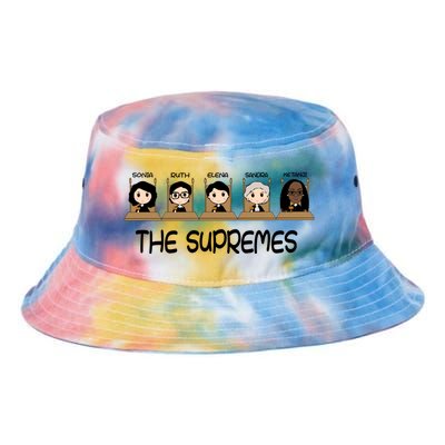 THE SUPREMES Ketanji Brown Jackson RBG Sotomayor Cute Tie Dye Newport Bucket Hat