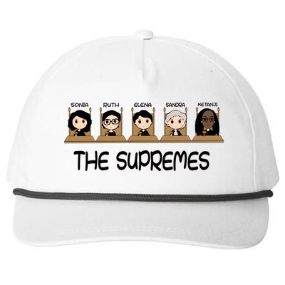 THE SUPREMES Ketanji Brown Jackson RBG Sotomayor Cute Snapback Five-Panel Rope Hat