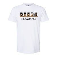 THE SUPREMES Ketanji Brown Jackson RBG Sotomayor Cute Softstyle CVC T-Shirt