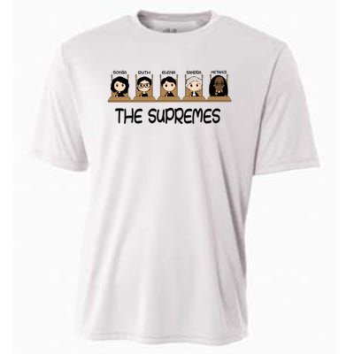 THE SUPREMES Ketanji Brown Jackson RBG Sotomayor Cute Cooling Performance Crew T-Shirt